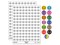 Charming Kawaii Chibi Lion Face Blushing Cheeks 200+ 0.50" Round Stickers